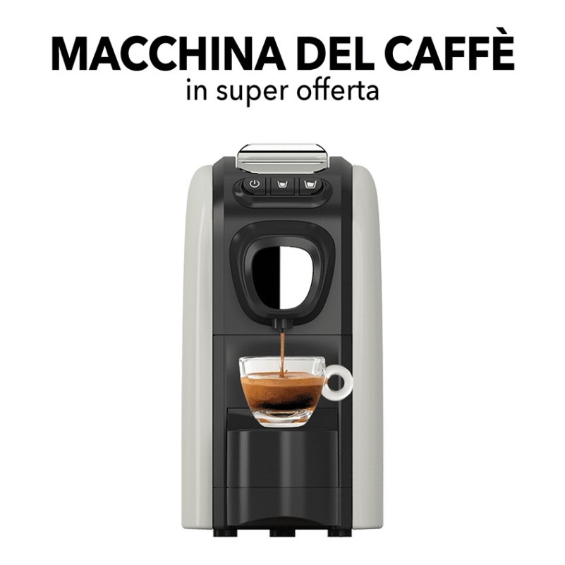 tazze da caffè espresso sotto una macchina da caffè espresso