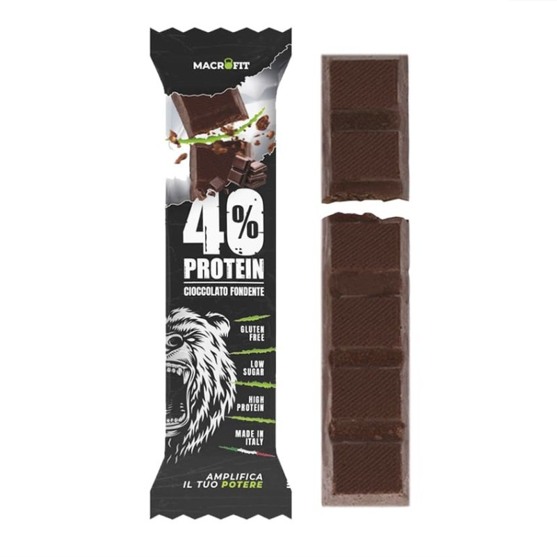 Barres protéinées au chocolat de luxe sans gluten de Pure Protein 6 x 50 g