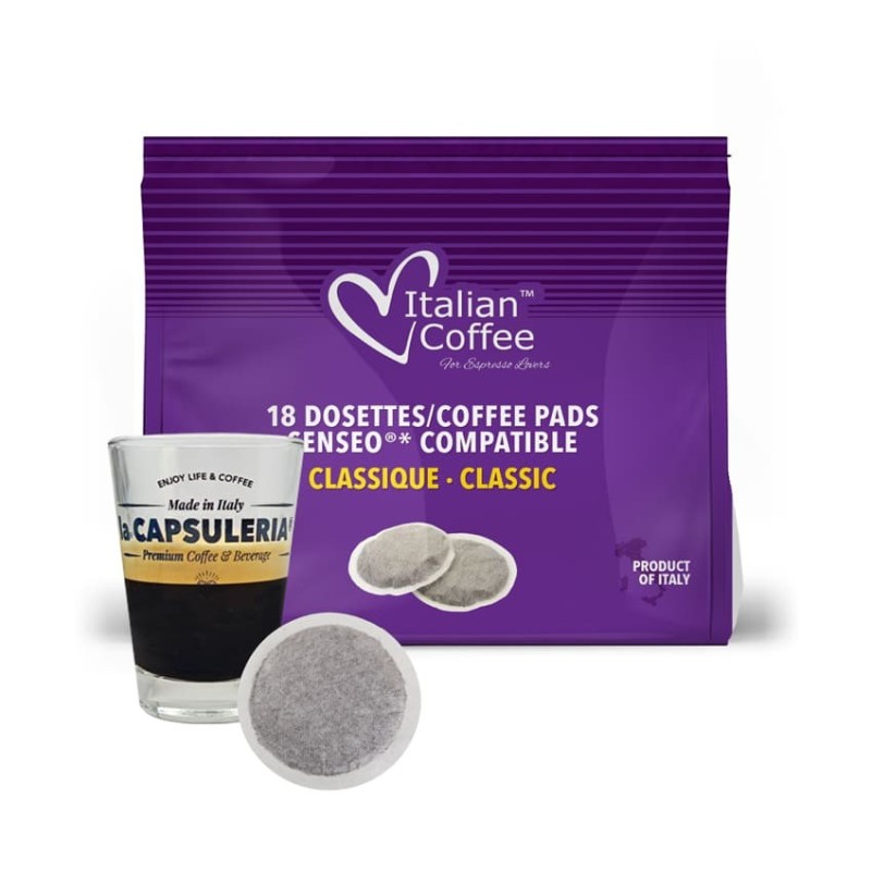 Café dosettes compatibles Senseo espresso classico Leader Price