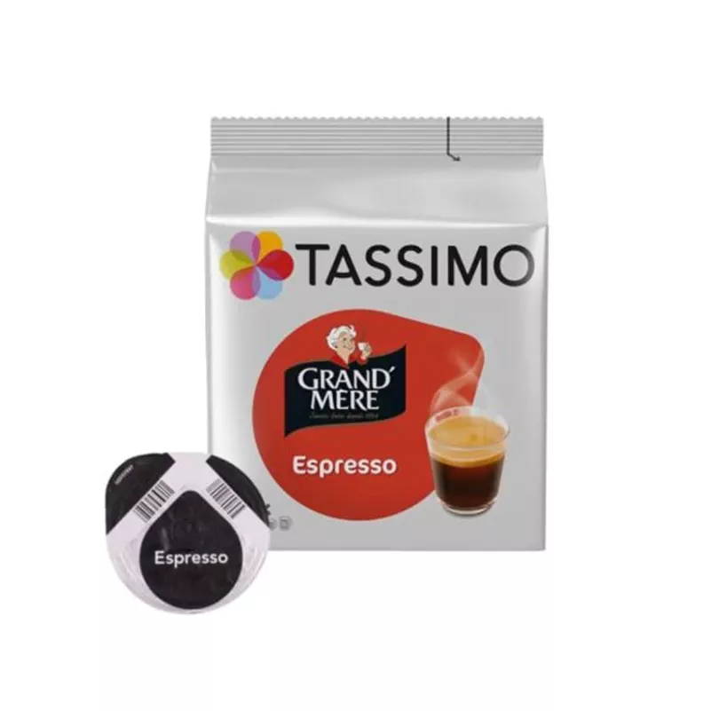 Cápsulas de café Tassimo compatible con leche de caramelo Gevalia