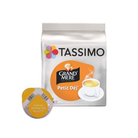 Grossiste Café Espresso Grand' Mère X16 Dosettes 104g - TASSIMO