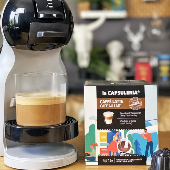 Capsule Lait Vanille Compatible Machine à Café Dolce Gusto x16