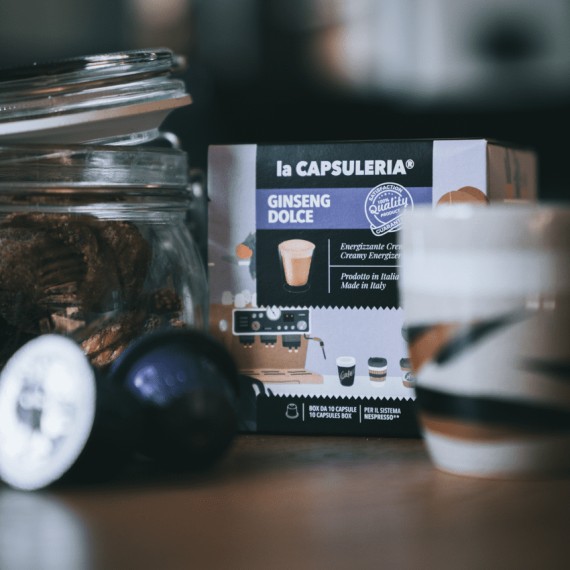 Jen Sen Strong Ginseng compatibile Nespresso 15 capsule – Mokashop
