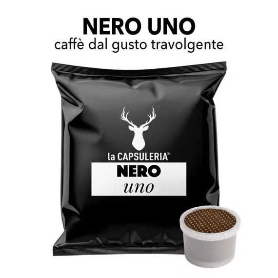 Capsule compatibili Uno System - Caffè Nero Espresso