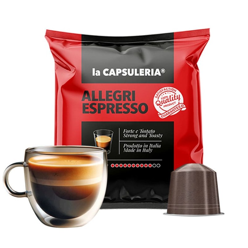 Café capsules compatible Nespresso Espresso Savoroso CARREFOUR SELECTION