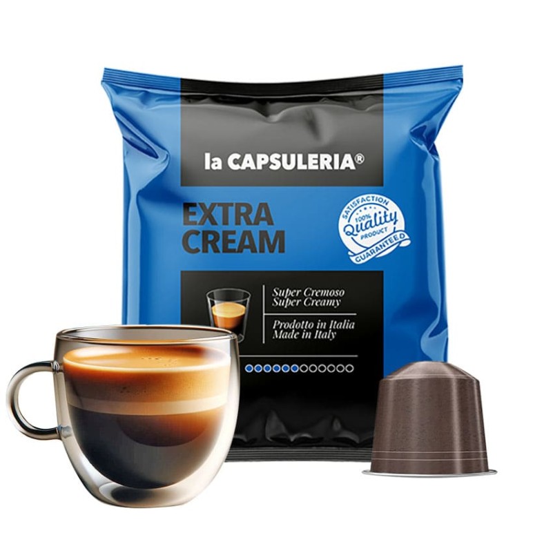 Cápsulas compatibles Nespresso - Café Extra Cremoso