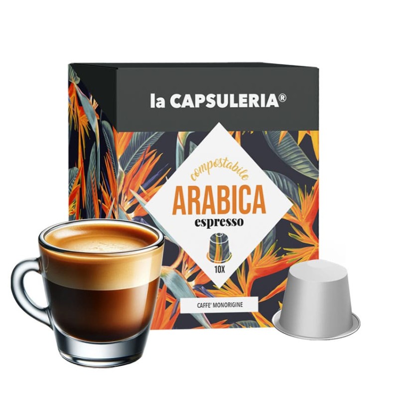 Capsules compatibles Nespresso - Café Espresso 100% Arabica