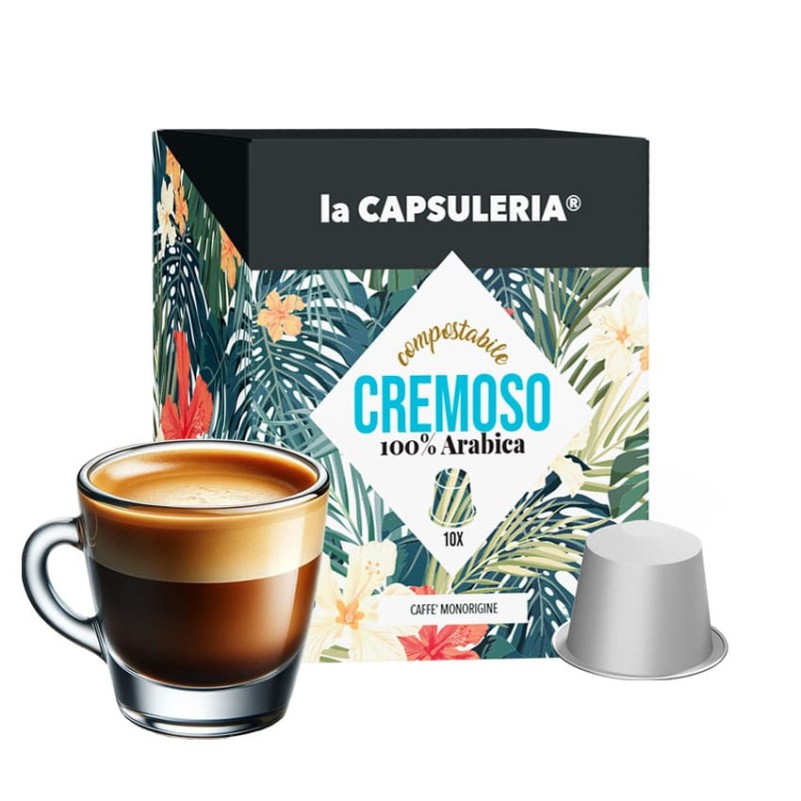 Capsule compatibili Nespresso - Caffè Cremoso 100% Arabica
