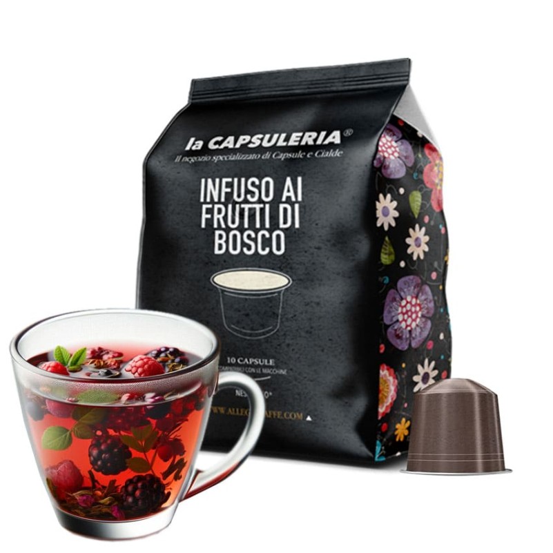 Capsule compatibili Nescafe Dolce Gusto - Tisana Frutti di Bosco