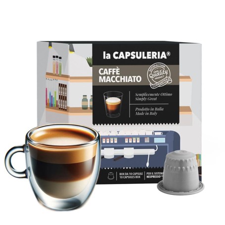 Bevande calde e cremose in capsule compatibili con Nespresso