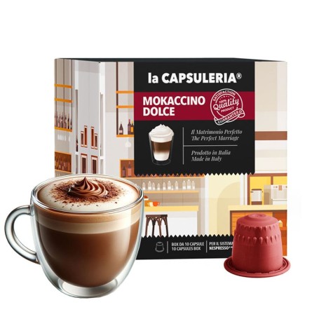 Kit 20 Capsulas Chocolate Cappuccino Nespresso Cafe Italle