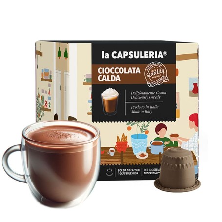 Miscela d'Oro Cioccolata - Dolce Gusto® Compatible Hot Chocolate Capsules  10 pcs