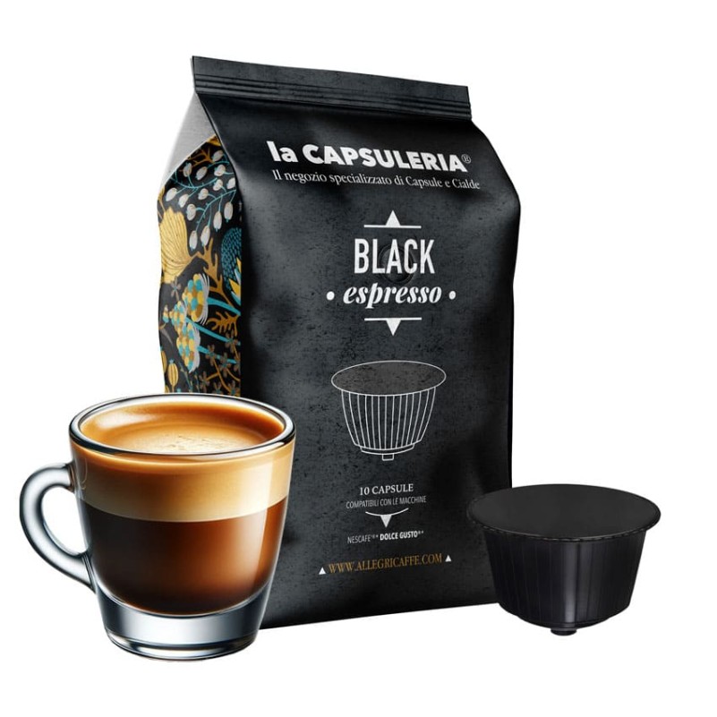 Capsule compatibili Nescafe Dolce Gusto - Caffè Black Espresso
