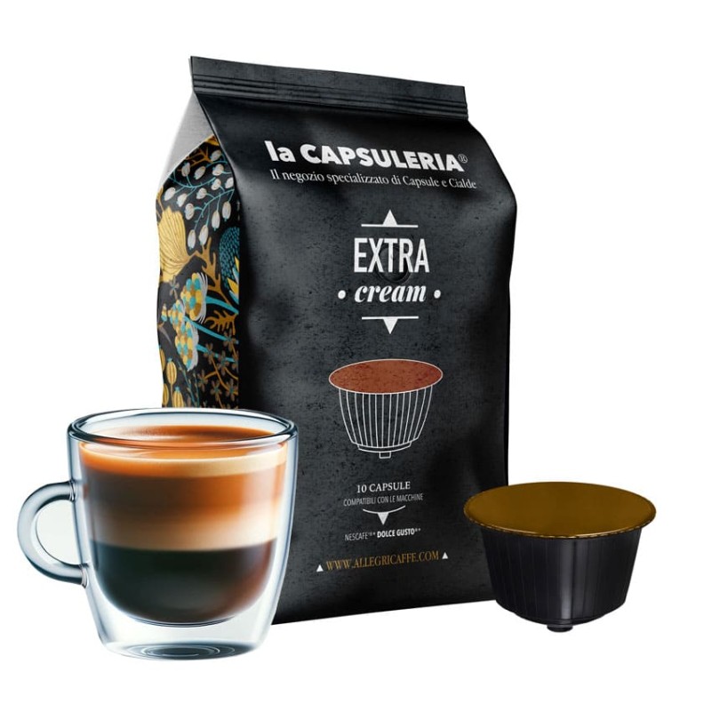 Extra Cream Coffee - Capsules compatible with Nescafè Dolce Gusto®*