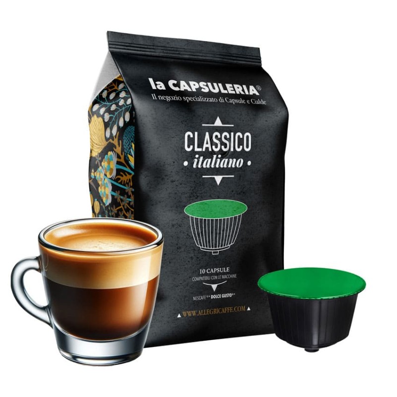 Cápsulas compatibles Nescafe Dolce Gusto - Café Classico Italiano