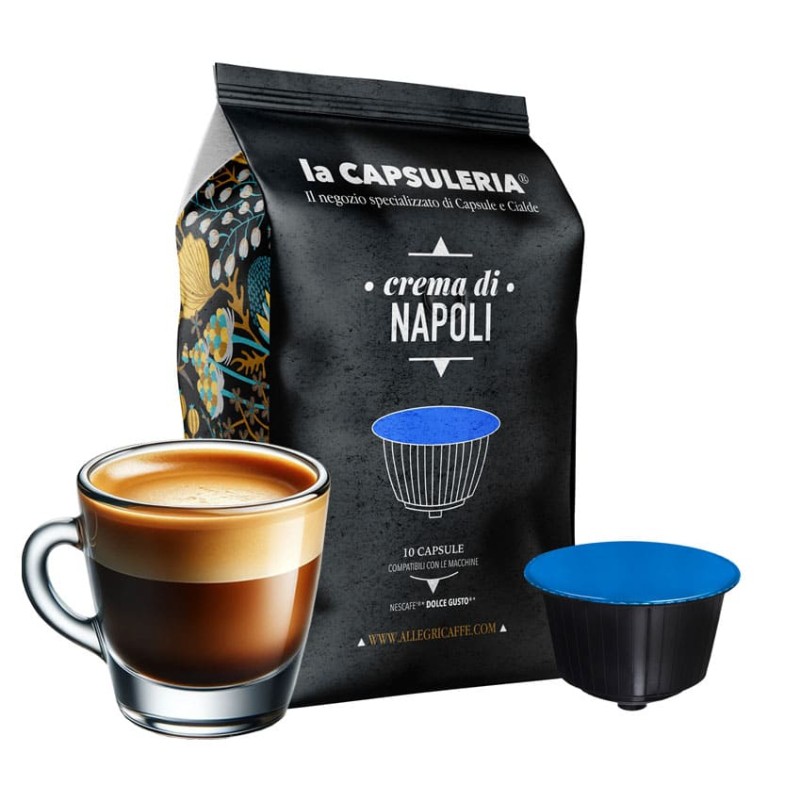 Crema di Napoli Coffee - Capsules compatible with Nescafè Dolce Gusto®*
