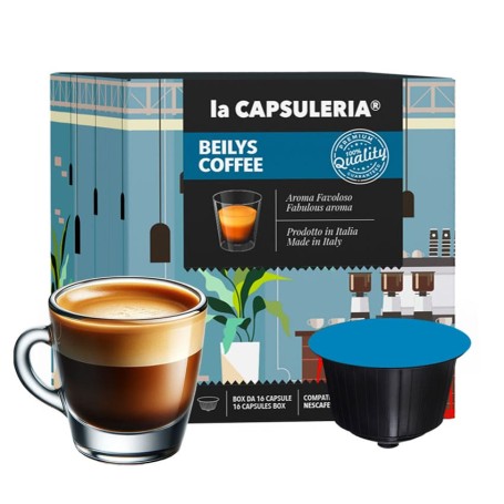 Café capsules compatible Dolce Gusto Lungo Intenso x16 - 144g