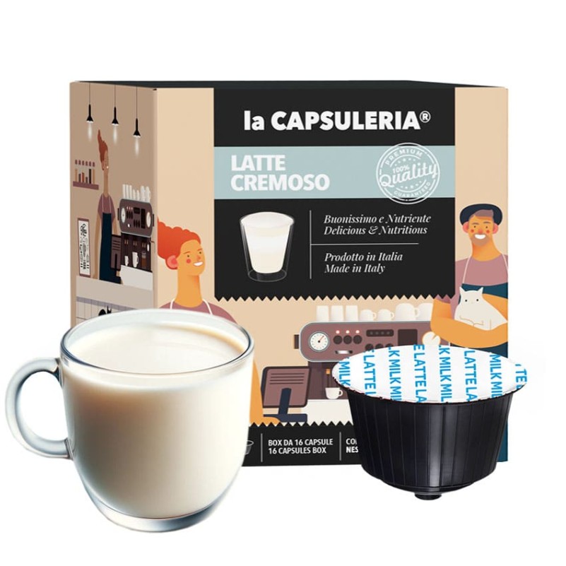 Cápsulas Dolce Gusto® Nescafé® - Café con Leche Descafeinado - 16
