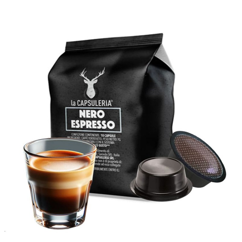 Cápsula Lavazza Espresso Maestro Intenso para cafeteras Nespresso Caja de 10