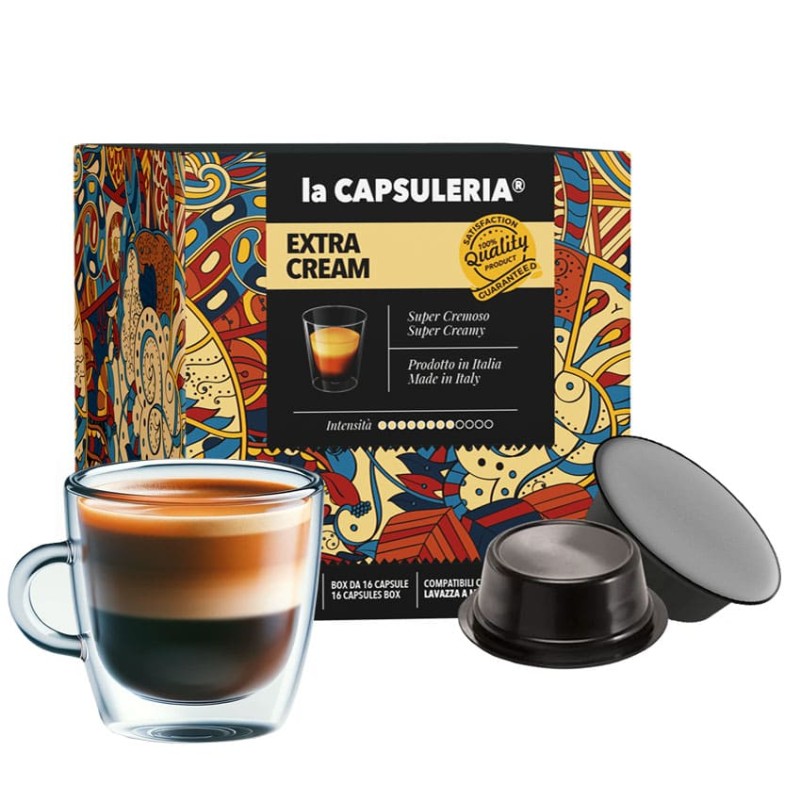 Café Extra Cream - Cápsulas compatibles con Lavazza A Modo Mio®*