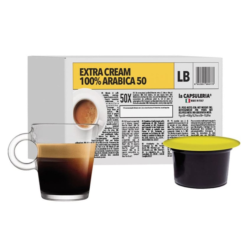Capsule compatibili Lavazza Blue - Caffè Extra Cream Arabica