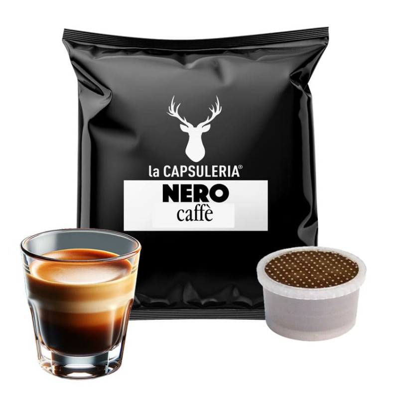 Lavazza Espresso Point compatible capsules - Black Espresso Coffee