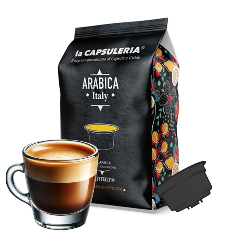 Café Arabica Cremoso - Cápsulas compatibles con Caffitaly