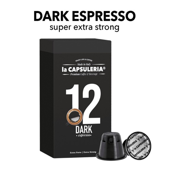 Capsules compatibles avec Nespresso - Caffè Dark Espresso