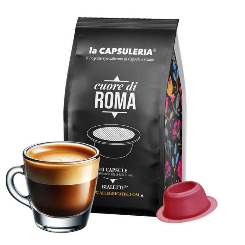 Box of 16 Capsules Bialetti Roma Strong Blend