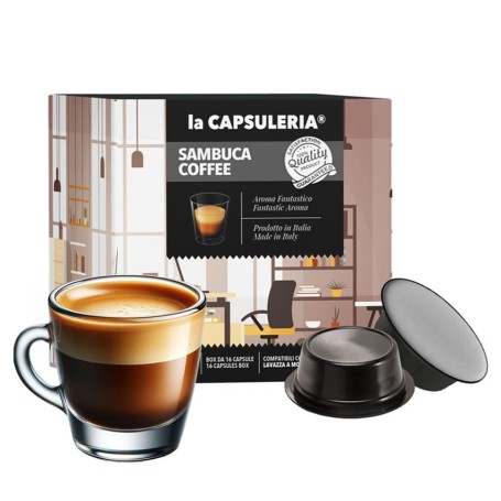 Hot and creamy beverages in capsules compatible with Lavazza* A Modo Mio*.