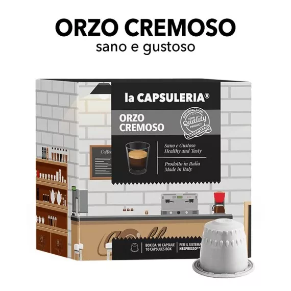 Capsule compatibili Nespresso - Orzo Cremoso
