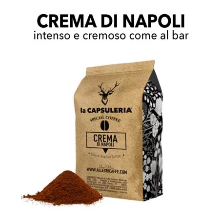 Caffè macinato - miscela Cuore di Roma - 100% Arabica