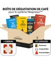 Capsules compatibles Nespresso, offre de coffret de dégustation, capsules de café