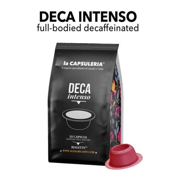 Bialetti Compatible Capsules - Decaffeinated Intenso Coffee