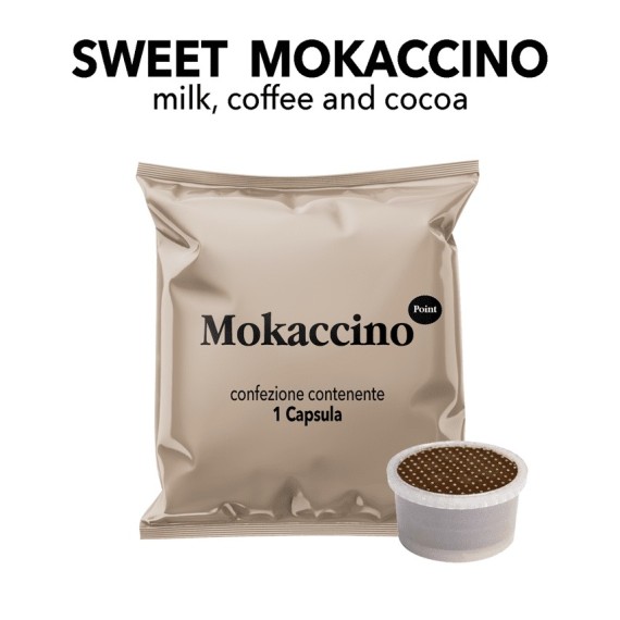 Lavazza Espresso Point Compatible Capsules - Mokaccino Dolce