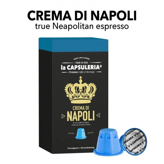 Nespresso Compatible Capsules - Crema di Napoli Coffee Nespresso Compatible Capsules - Crema di Napoli Coffee