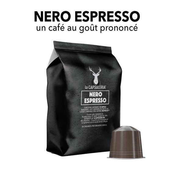 Capsules compatibles avec Nespresso - Caffè Nero Espresso
