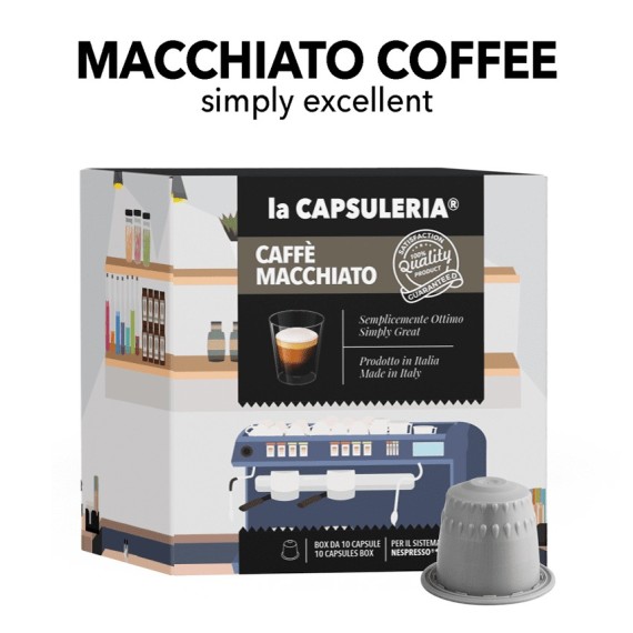 Nespresso compatible capsules - Cortado Macchiato