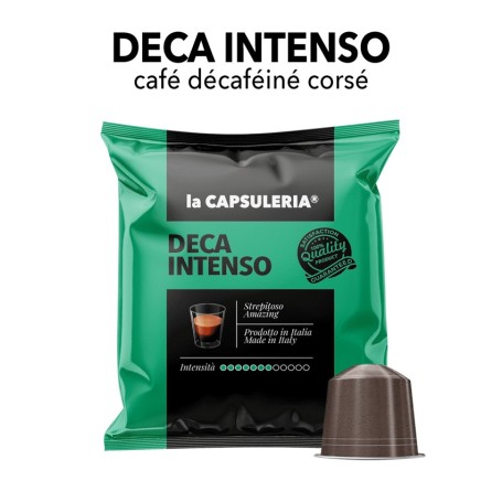 Pack de 10 capsules sans cafeine Maison du Café L'Or Espresso Decaffeinato  Intensité 6 - Achat & prix