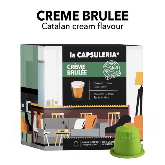 Nespresso compatible capsules - Creme Brulee