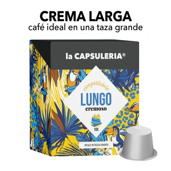 Cápsulas compatibles con Nespresso - Caffè Lungo Cremoso
