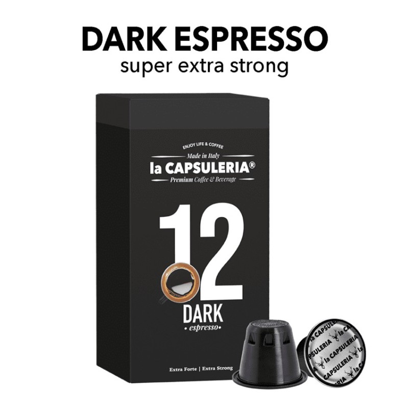 Nespresso kompatible Kapseln - Caffè Dark Espresso