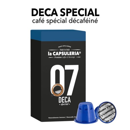 Pack de 10 capsules sans cafeine Maison du Café L'Or Espresso Decaffeinato  Intensité 6 - Achat & prix