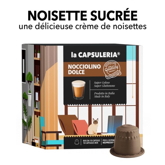 Café capsules aromatisé compatibles Nespresso CARREFOUR