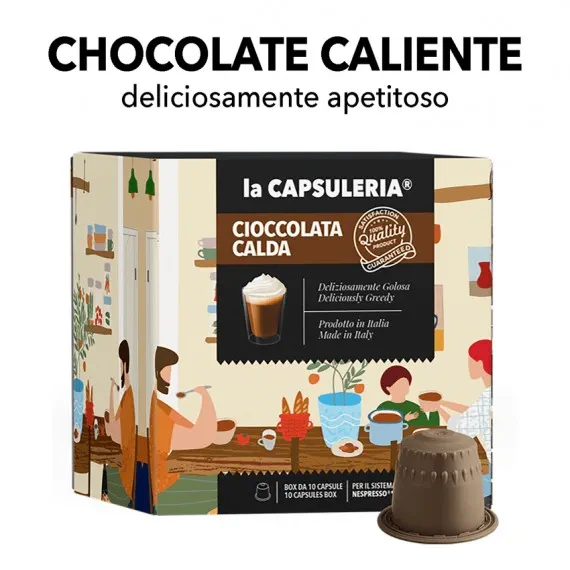 Cápsulas compatibles con Nespresso - Chocolate caliente