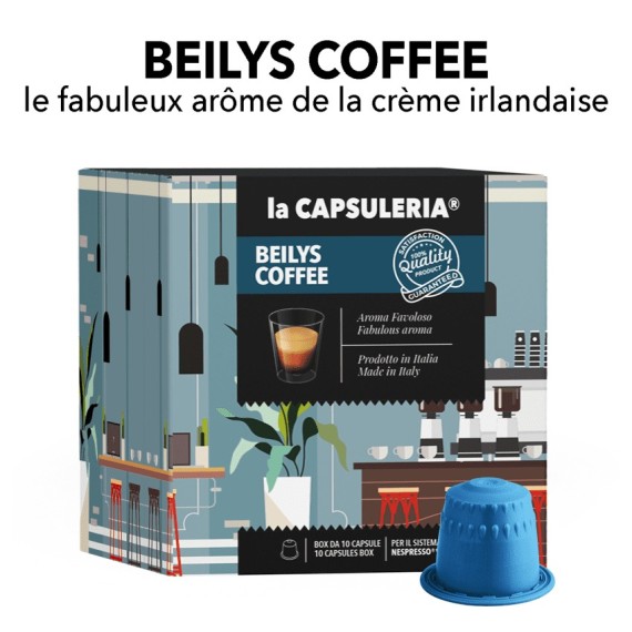 Capsules compatibles avec Nespresso - Baileys Coffee