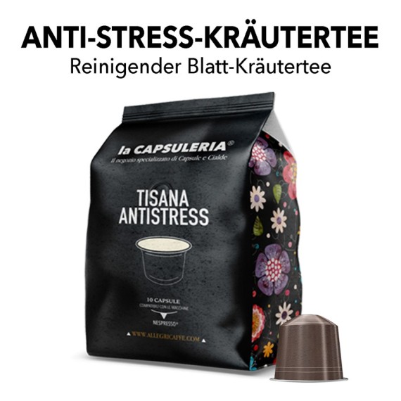 Nespresso-kompatible Kapseln - Anti-Stress-Kräutertee