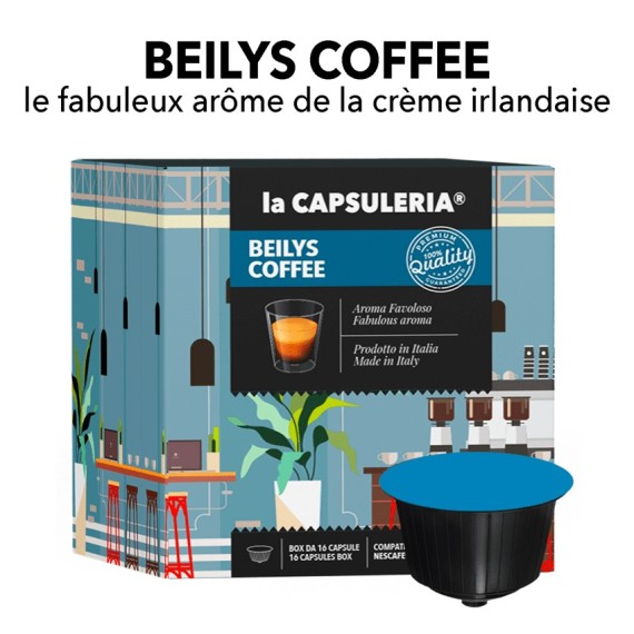 Capsules compatibles Nescafe Dolce Gusto - Café Baileys