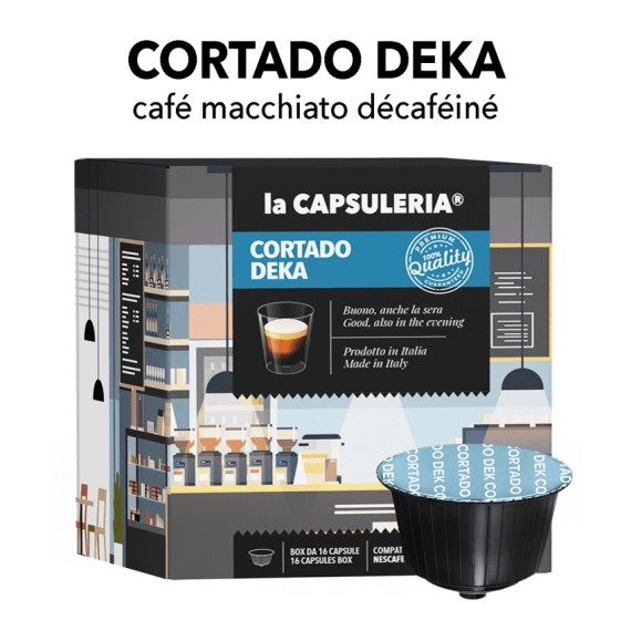 Capsules compatibles Nescafe Dolce Gusto - Cortado Macchiato