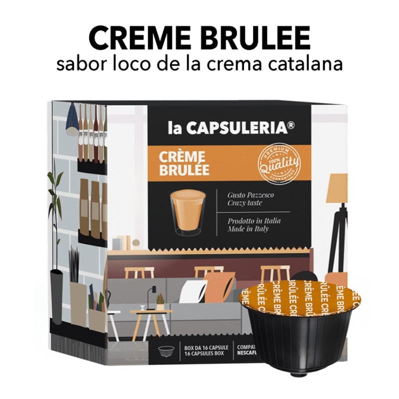 Cápsulas compatibles con Nescafé Dolce Gusto - Creme Brulee